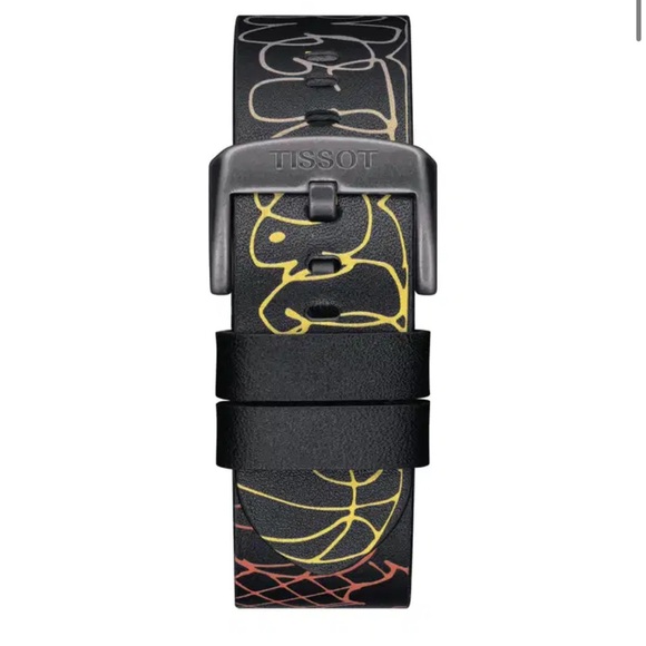 Tissot Gent XL 3×3 Street Basketball Limited Edition Leather Strap 22-22 - Picture 1 of 5